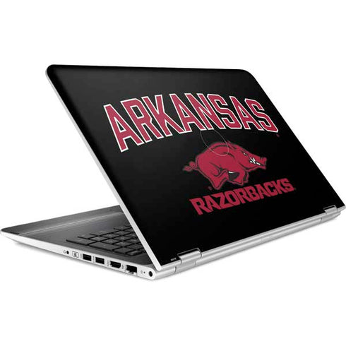 University of Arkansas-Fayetteville Razorbacks Black HP Pavilion Skin